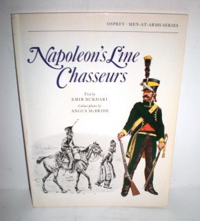 Military Book Osprey Maa 68 Napoleons Line Chasseurs 18 1st Ed Op