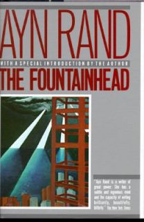 The Fountainhead by Ayn Rand 1985, Hardcover
