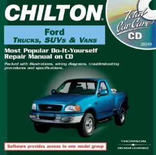 Ford Trucks, SUVs and Vans, 1986 2000 by Chilton Editors 2004, CD ROM