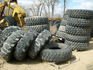 1400x20 Michelin XL Military Tires Monster Truck