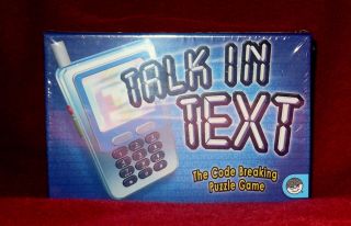 Breaking Puzzle Game TALK IN TEXT by MindWare brainy toys for all ages