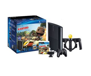 Model)  Little Big Planet Karting Move 250 GB Charcoal Black Console