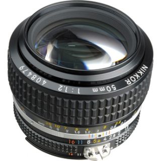 Nikon Nikkor 50 mm F 1.2 Lens