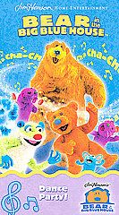Bear in the Big Blue House   Dance Party VHS, 2002
