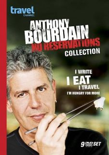 Anthony Bourdain No Reservations Collection DVD, 2012, 9 Disc Set