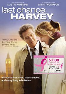 Last Chance Harvey DVD, 2010, Susan G. Komen Packaging