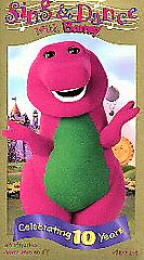 Barney   Sing and Dance With Barney VHS, 1999