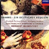 Brahms Ein deutsches Requiem by Elizabeth Norberg Schulz CD, Jun 1995