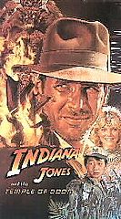 Indiana Jones and the Temple of Doom VHS, 1989