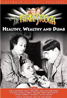 The Three Stooges   Healthy, Wealthy, and Dumb DVD, 2001