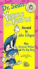 Dr. Seuss   Yertle the Turtle VHS, 1994