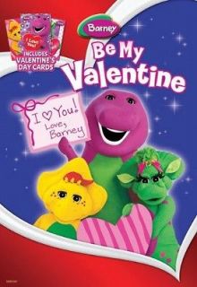 Barney Be My Valentine [With 3 Valentines Day Cards] [DVD New]