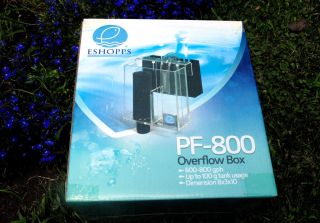 Eshopps Over Flow Box PF 800, for aquarium up to 100 gallon