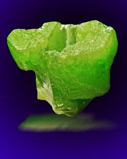 Neon Green PYROMORPHITE XSharp Terminated Hoppered Crystals China