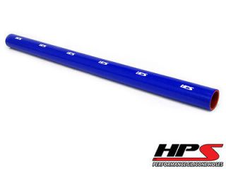25mm Silicone Hose Coupler 3 Ft Tube Coolant Radiator Blue