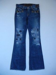 Seven for All Mankind + The Great China Wall Patch Stud Distressed
