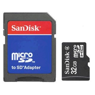 Pack SanDisk Class4 32GB  64GB MicroSD SDHC TF Flash Memory Card W