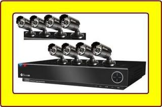 Swann 8 Channel Security System with 500GB DVR + 8 x 600TVL Cameras