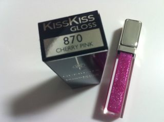 Guerlain KISSKISS lip Gloss #870 CHERRY PINK 2012 Spring