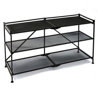 The Origami Shoe Rack   Fits 9 15 prs, No assembly required, Steel