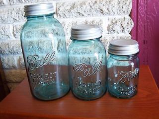 Blue Ball Perfect Mason Canning Jars 1 Half Gallon 1 Quart 1 Pint