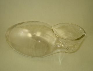ANTIQUE MEDICAL GLASS FEMALE WOMAN URINAL INVALID