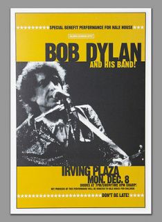 HUGE LOT of 7 SEVEN BOB DYLAN posters   Van Morrison   MUST SEE