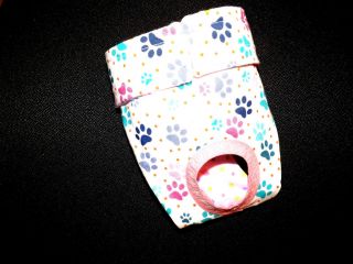 Dog Pet Diaper Panty House Train Heat Pink Ribbon Yorkie XXS A25