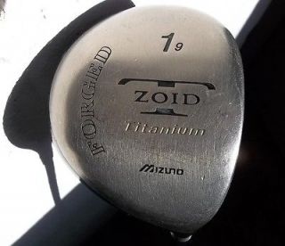 Zoid Forged Titanium Driver (9*), Mizuno Accel Arc Graphite (stiff