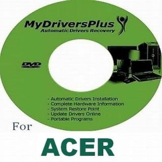Acer Aspire M5100 Drivers Recovery Restore DISC 7/XP/Vi