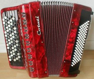 Chromatic Accordion/Acco rdian, 5 row, C System, Musette Tuning, New