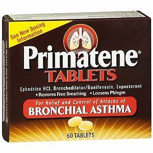 Primatene Tablets, 60 Count, Asthma, New, Exp.07/2015 Best on 