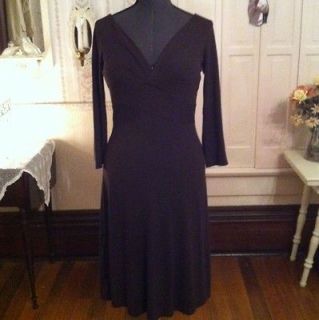 Ann Taylor Loft Brown Wrap Dress Size 6