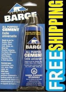 2oz Barge All Purpose Cement Glue Adhesive Leather Rubber Wood Cork