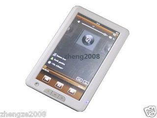 2012 New Touch scree 8GB 7.0 TFT LCD E BOOK READER ebook PDF 