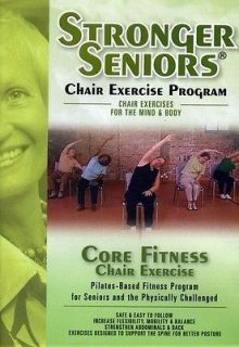 Stronger Seniors Core Fitness Chair Exercise [DVD New]