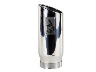 aFe Power MachForce XP SS304 Polished Exhaust Tip 5In x 6Out x 15 inch