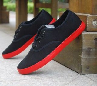 Men Leather Leisure Shoes Slip On Flats Casual Lace Up Sneakers Sports