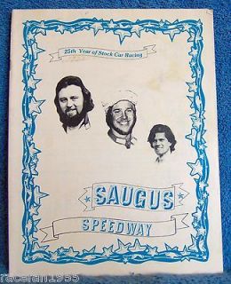 Racing Program Saugus Speedway, 1983 5 14, Modified, Sportsman
