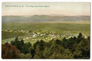 Bethlehem Village from Mount Agassiz Postcard Raphael Tuck & Sons
