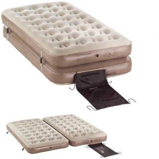 Coleman 4 in 1 Inflatable Camping Air Mattress Quickbed Camping 2 Twin