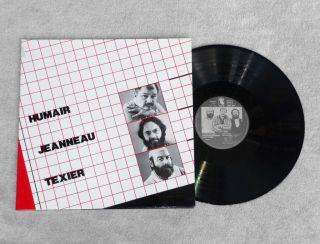 DANIEL HUMAIR / FRANCOIS JEANNEAU / HENRI TEXIER   FRENCH FREE JAZZ LP
