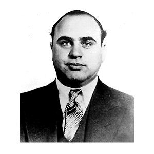 Al Capone SCARFACE mugshot MAFIA Godfather T Shirt