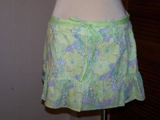 Casual Junior 9 New NWT Mint Green Floral Cotton Machine Wash 10 8