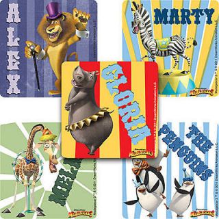 Stickers Kids Party Treat Loot Bags Favors Supply MARTY ALEX