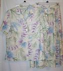 Lot 4 Womens size 1x pajamas 2 alfred dunner blouse 1 maggie barnes
