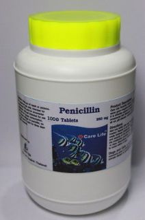 1000 Count AQUATIC PENICILLIN AQUARIUM FISH CURE ANTIBIOTIC 250 mg