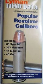 Lyman(9780006) Reloading Data Book for all Popular Revolver Calibers