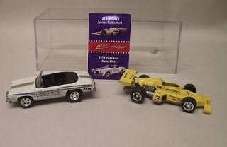 64   Johnny Lightning 1974 WINNER Johnny Rutherford & Pace Car Olds