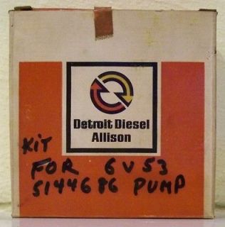 GM Detroit Allison Water Pump Kit p/n 5144686 Right Hand Rotation NIB